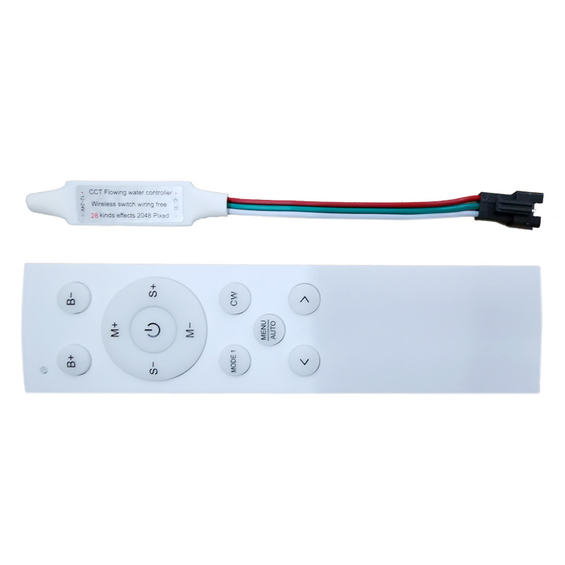 Wireless Mini Running Water WWA LED Strip Controller With RF Remote Wireless Mini Running Water WWA LED Strip Controller With RF Remote